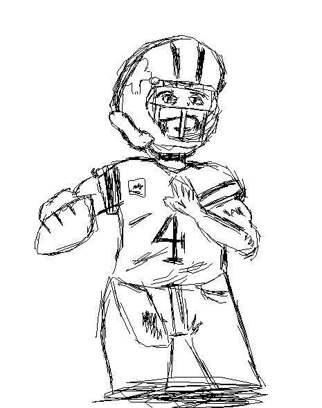 I love football this ones my favorite dak prescott rcowboys