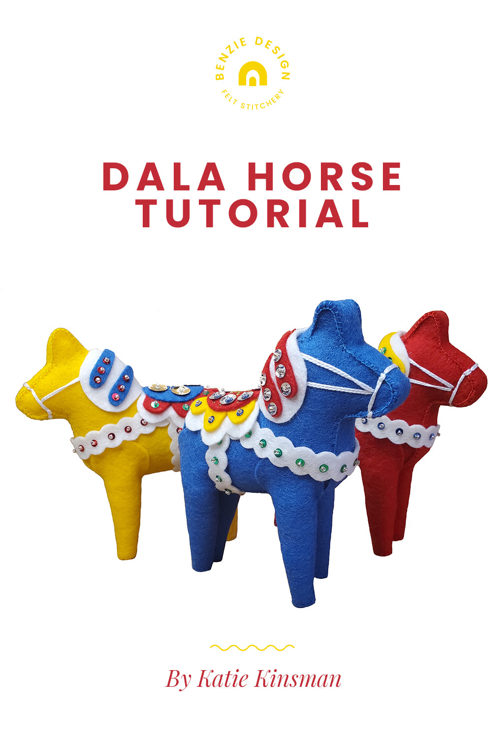 Dala horse ornament tutorial â benzie design