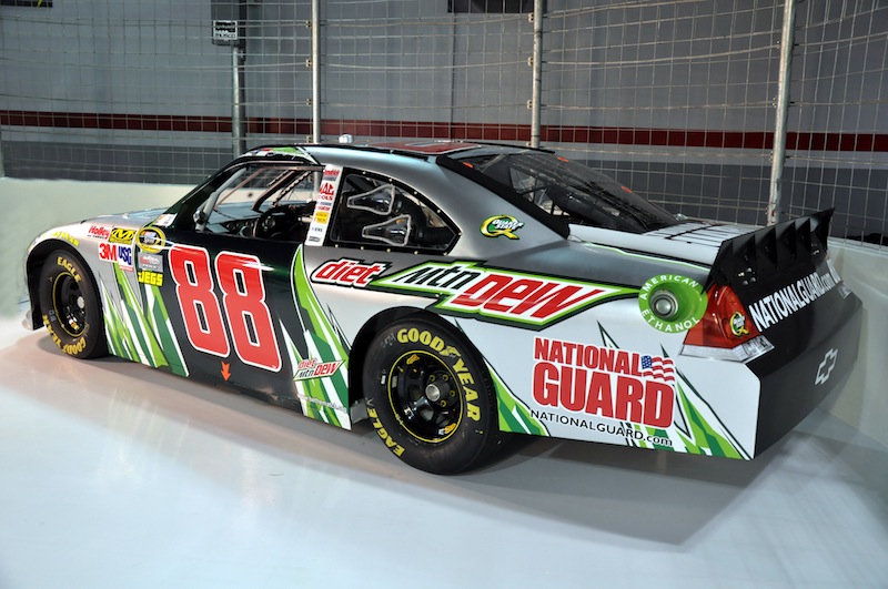 Dale earnhardt jr mt dew paint rear the final lap weekly