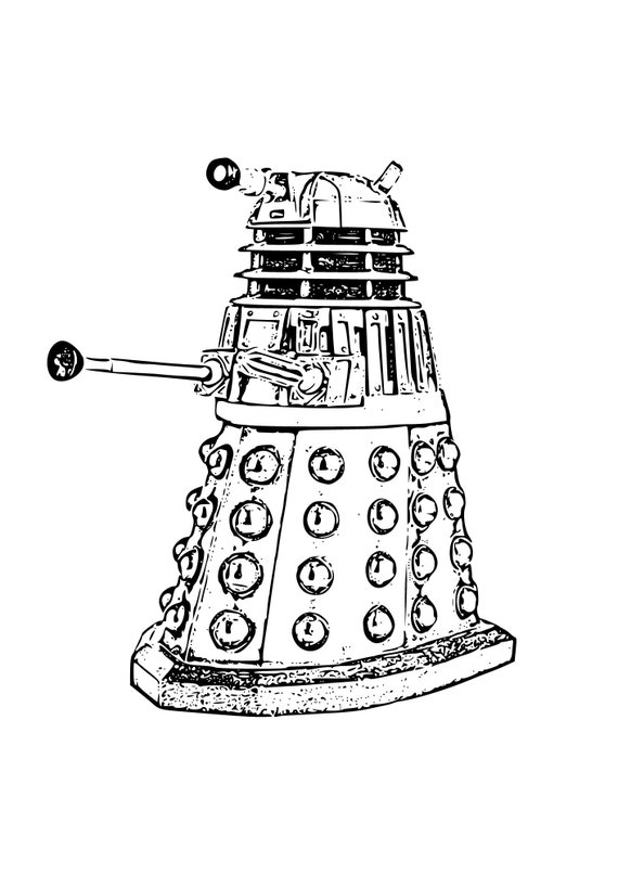 Doctor who colouring book amazing colouring book for kids and adults gift for any dr who fan pages