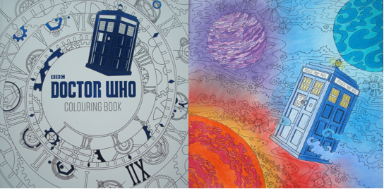 Doctor who colouring book â a review colouring in the midst of madness