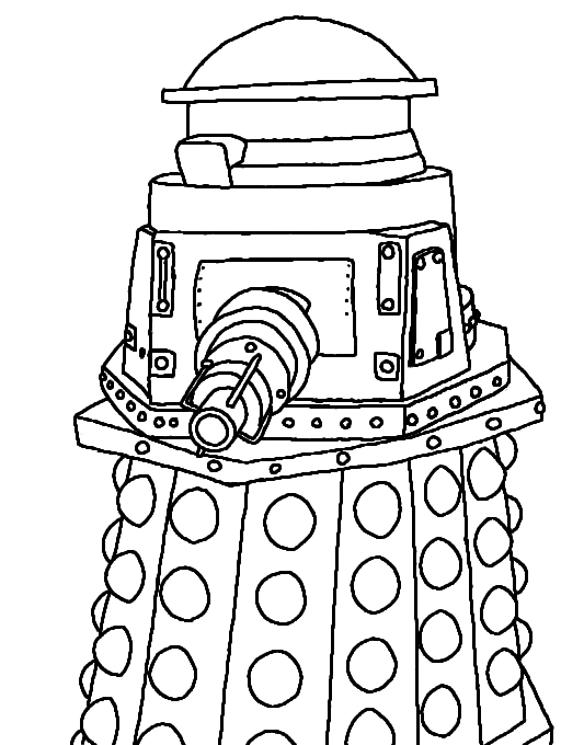 Special weapons dalek pencil by scourgethehedgehog on