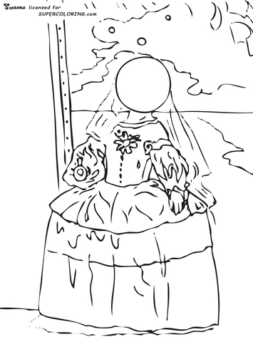 The pearl by salvador dali coloring page free printable coloring pages