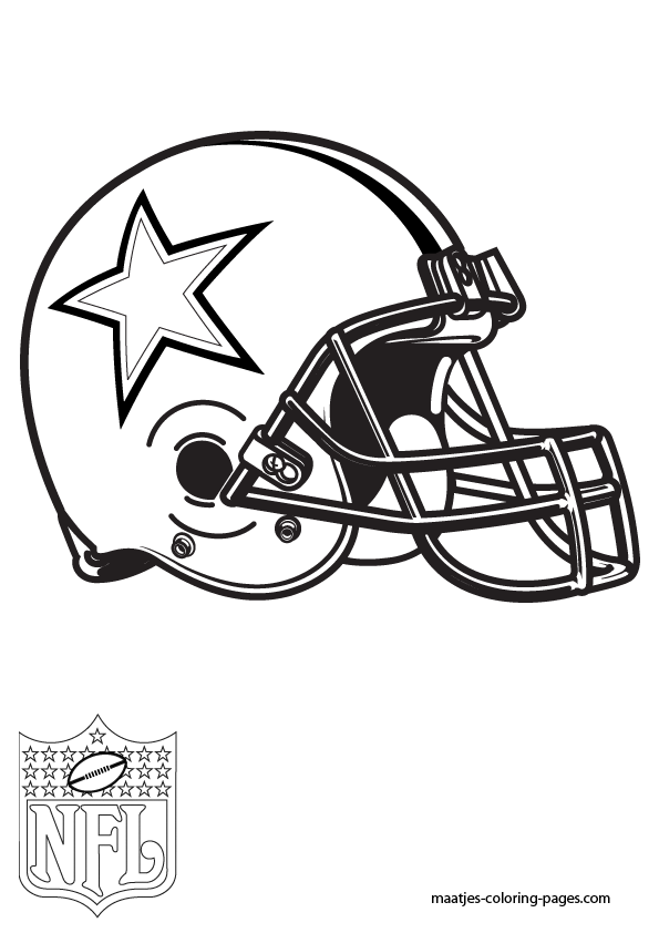 Dallas cowboys coloring pages