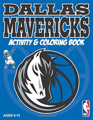 Dallas mavericks activity and coloring book by darla hall