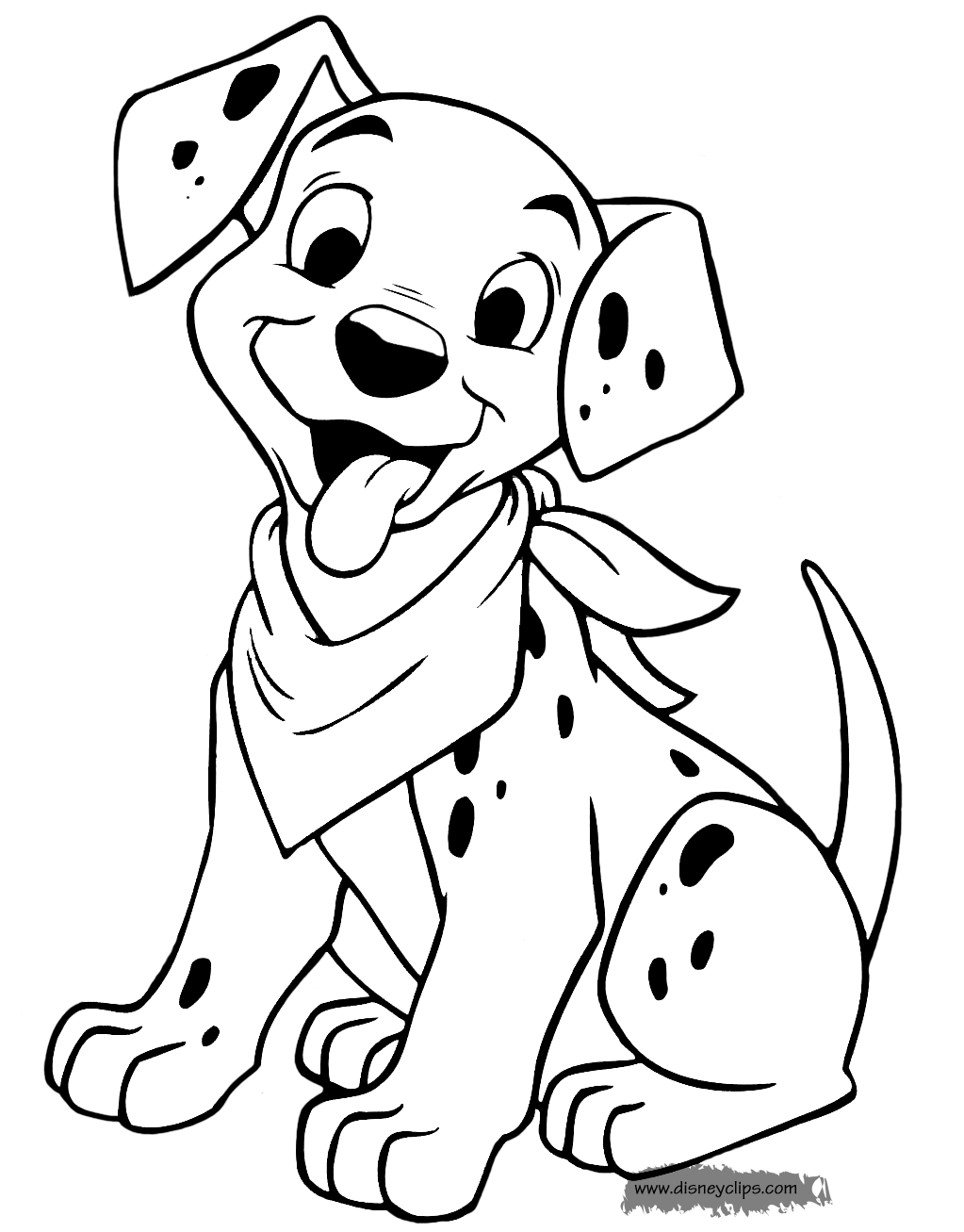 Dalmatians coloring pages