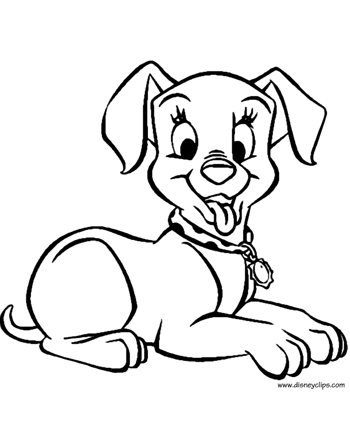 Dalmatians coloring pages