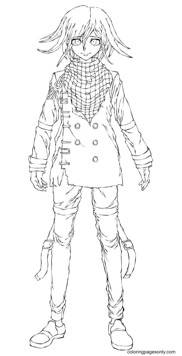 Danganronpa coloring pages