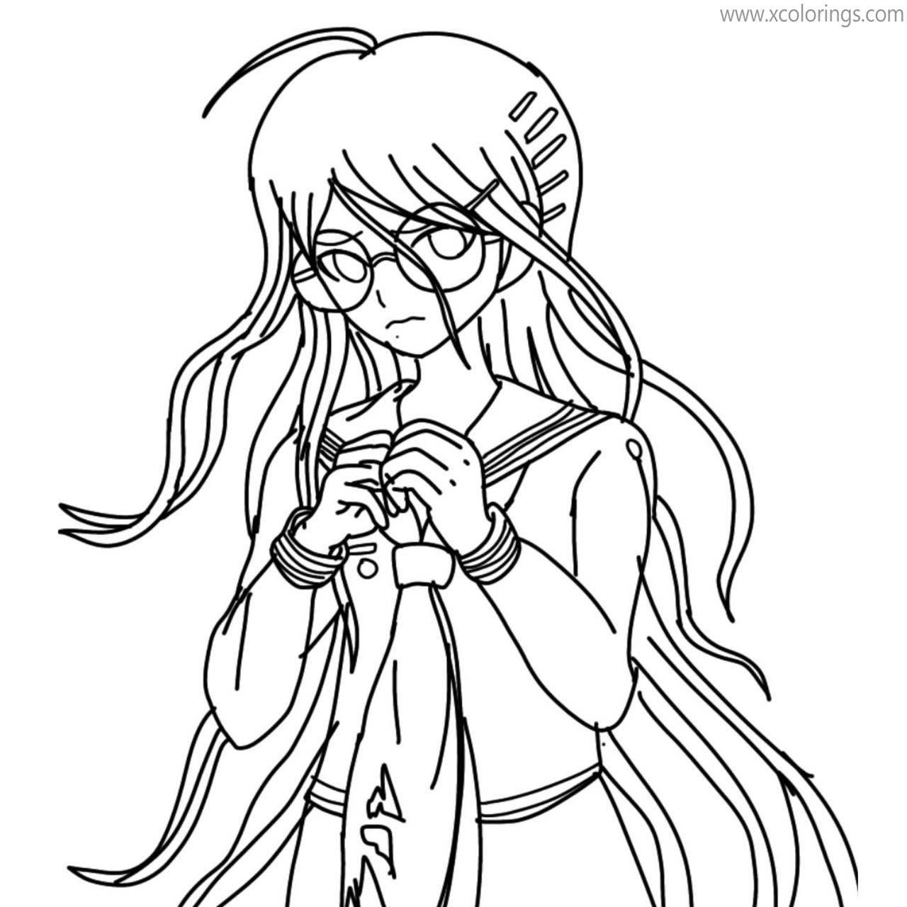 Danganronpa coloring pages toko fukawa