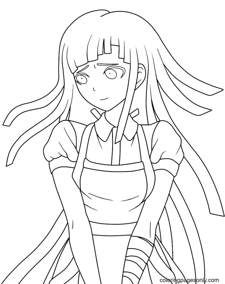 Danganronpa coloring pages