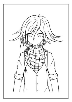Danganronpa coloring sheets collection for kids a unique coloring book