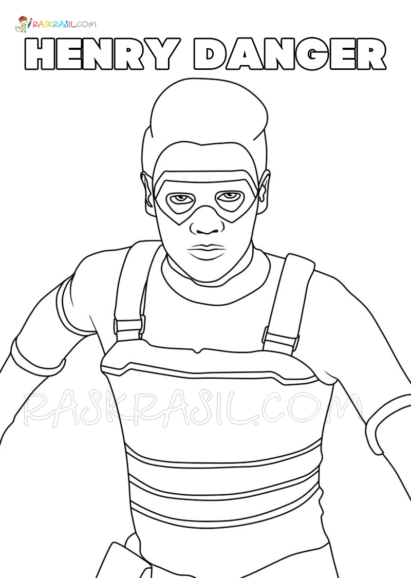 Henry danger coloring pages new images free printable