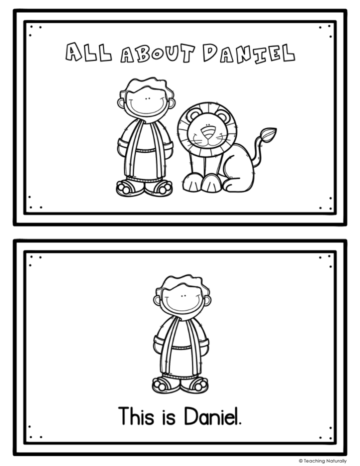 Daniel and the lions den bible lesson for preschool and kindergarten made by teachers