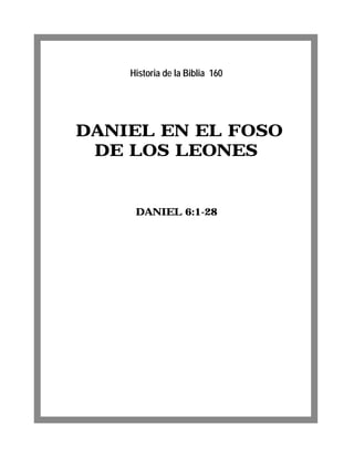 Daniel en el foso de los leon pdf