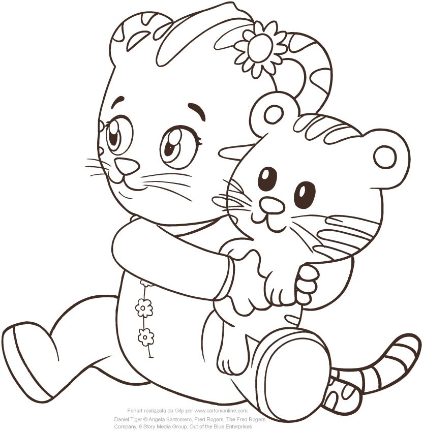 Image result for daniel tiger coloring pages owl coloring pages daniel tiger coloring books