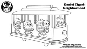 Daniel tigers neighborhood coloring pages andâ kids for parents