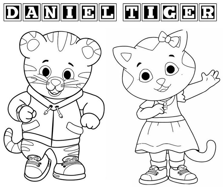Daniel tiger main character coloring pages coloring books owl coloring pages daniel tiger