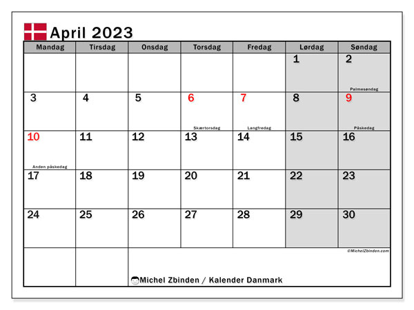 Printable calendar