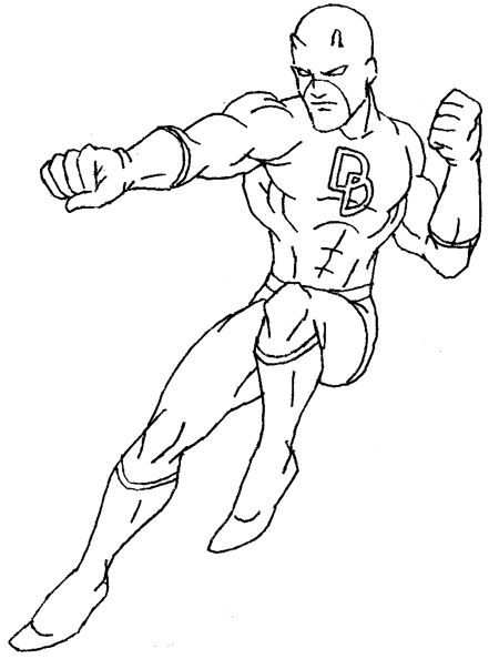 How to draw daredevil from marvel ics in easy steps drawing tutorial