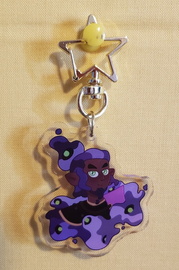 The owl house darius acrylic keychain
