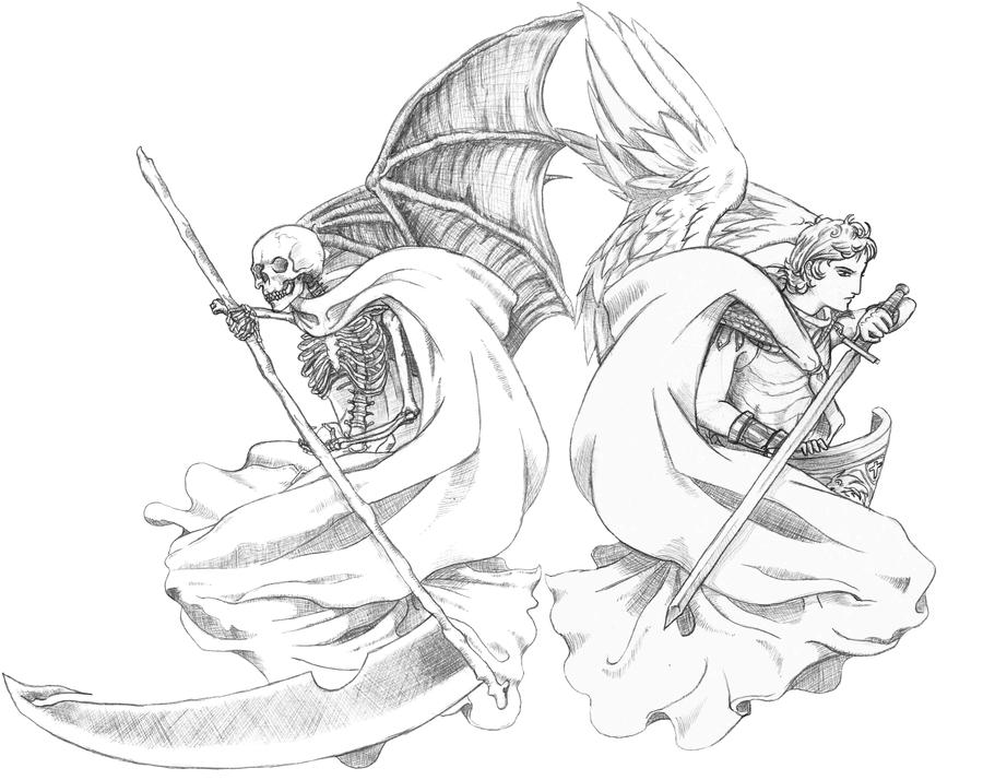 Angel and demon