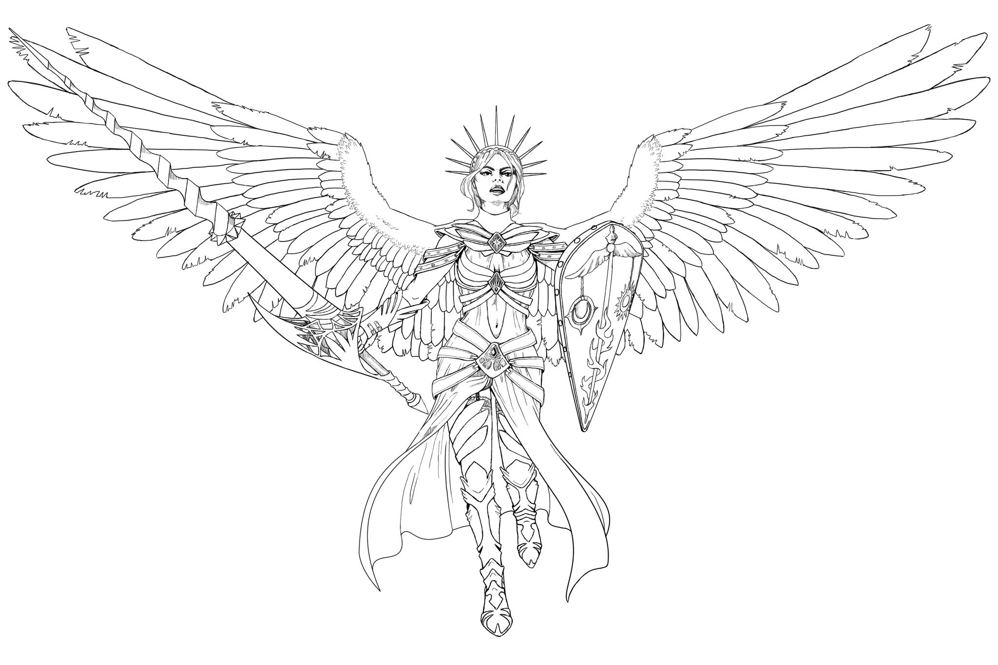 Oc artthe foxs briar fallen angel of restitution rthefoxbriar