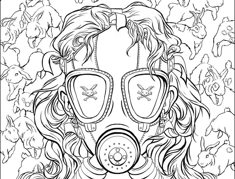 An adult coloring book by chuck palahniuk is coming in october