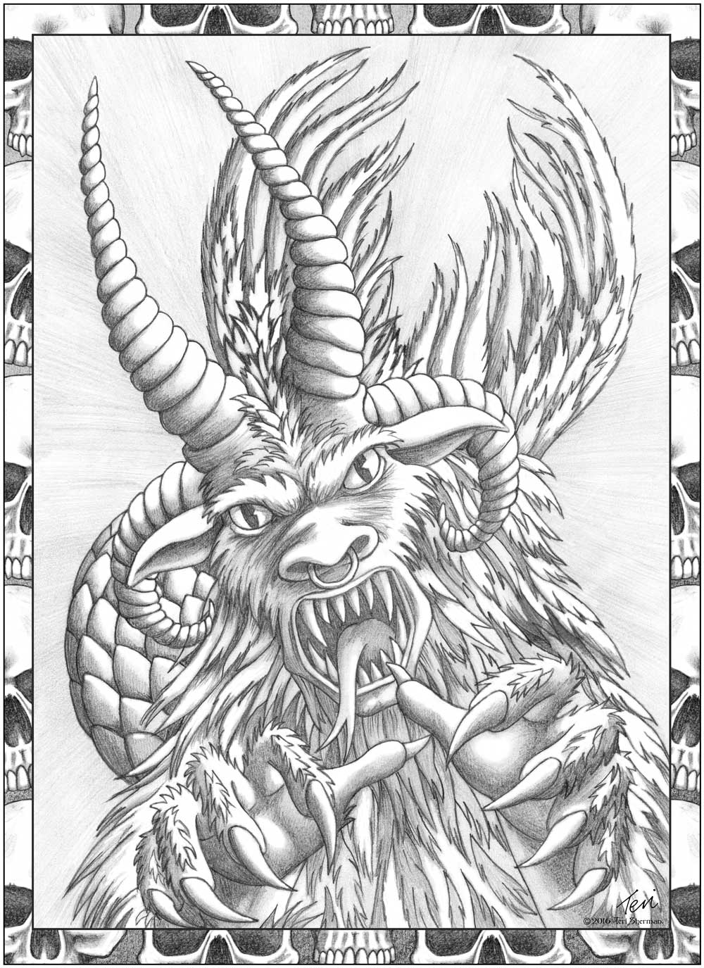 Dark skies a grayscale adult coloring book