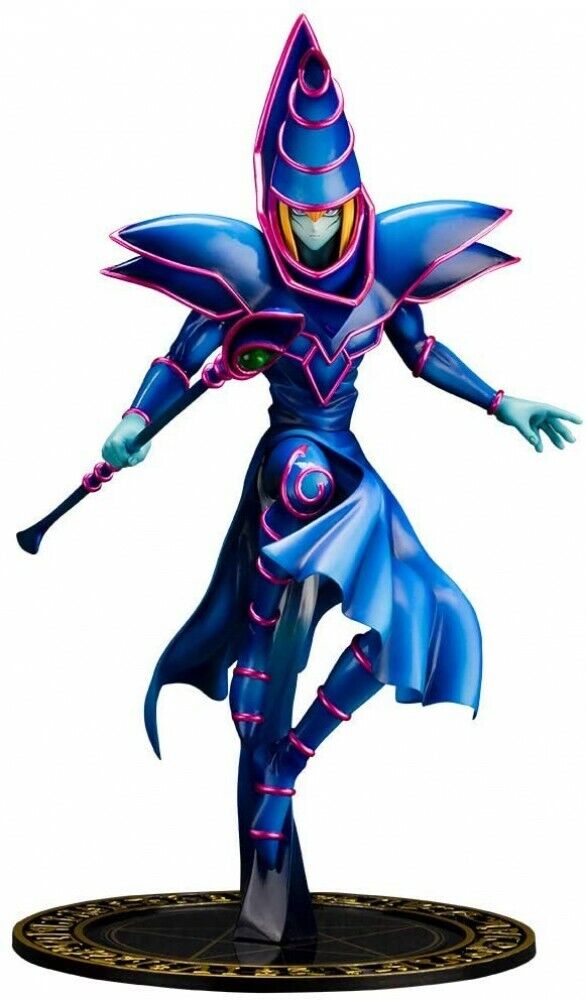 Kotobukiya artfx j yugioh duel monsters black magician pvc figure pp toy