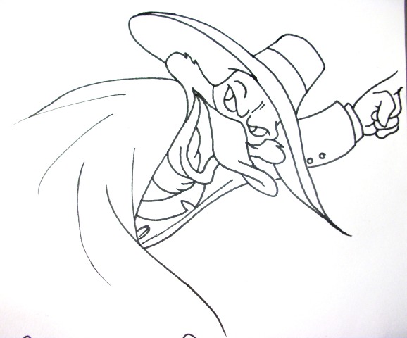 Darkwing duck inked by shinkuame