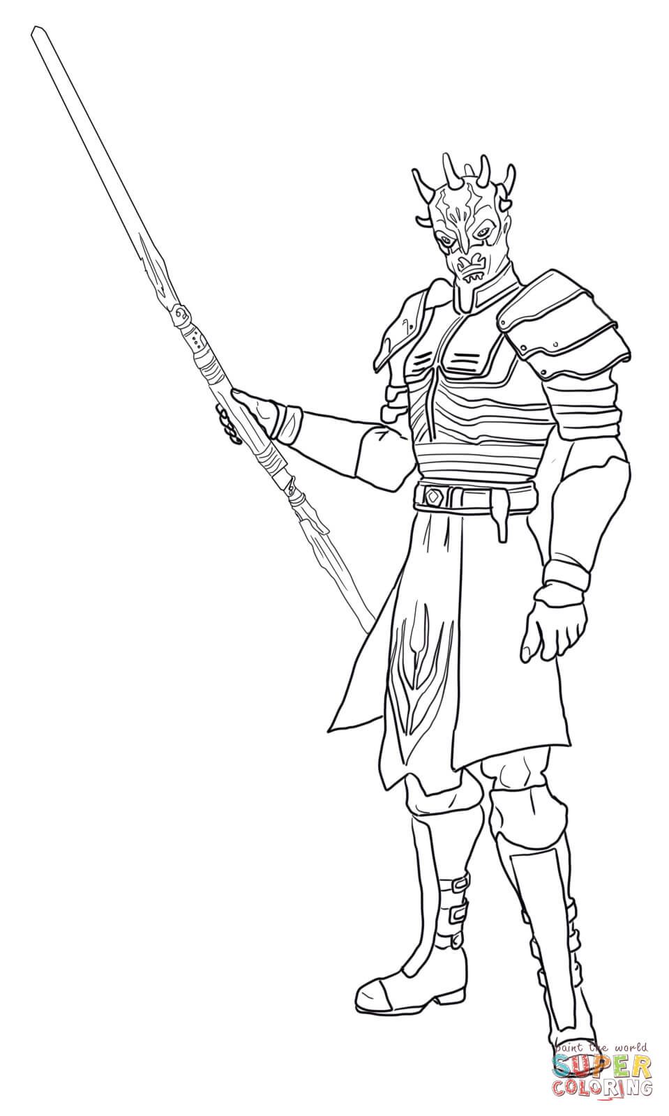 Savage opress super coloring star wars coloring book coloring pages star wars coloring sheet