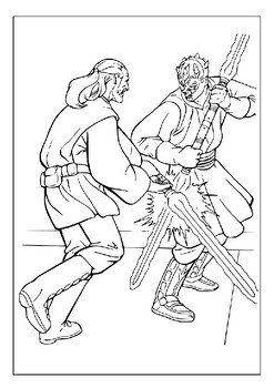 The ultimate collection of printable darth maul coloring pages for kids p