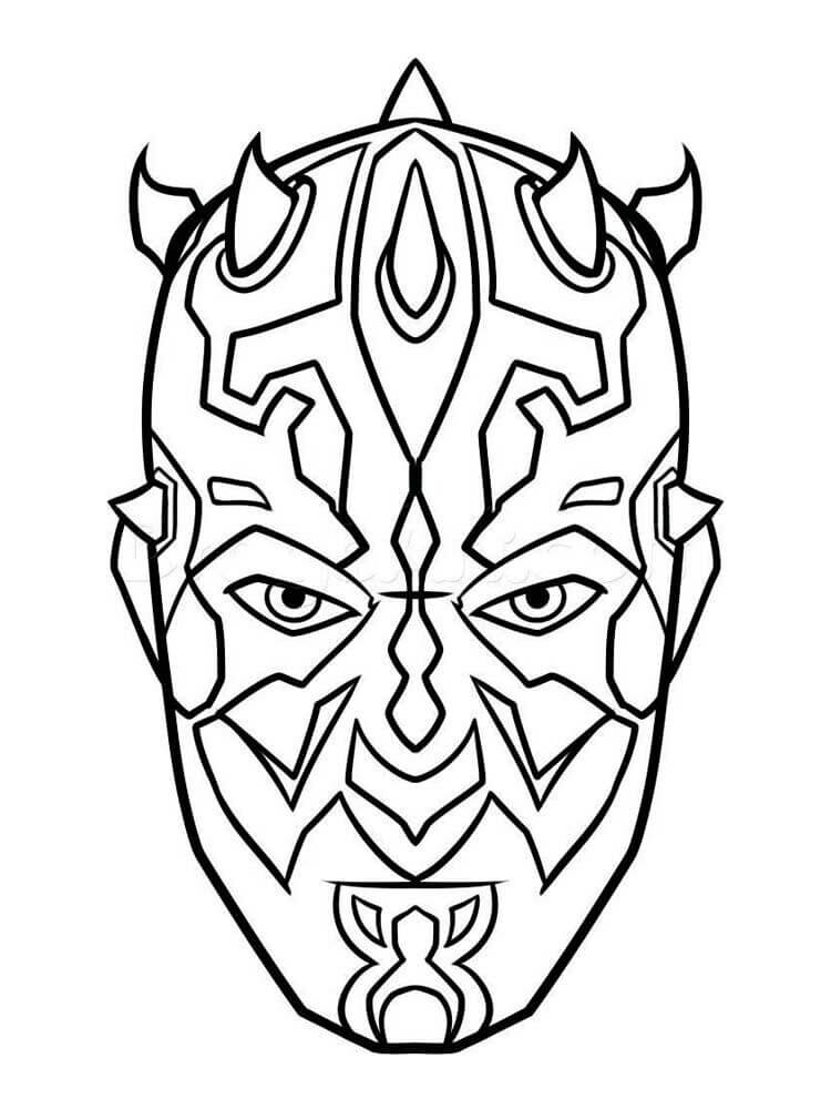 Darth maul malvorlagen