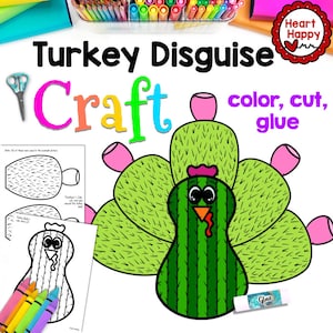 Turkey in disguise template