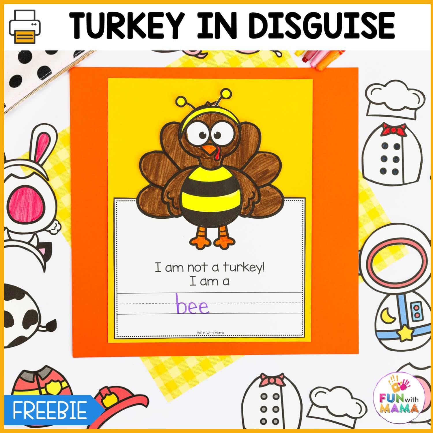 Turkey in disguise project template