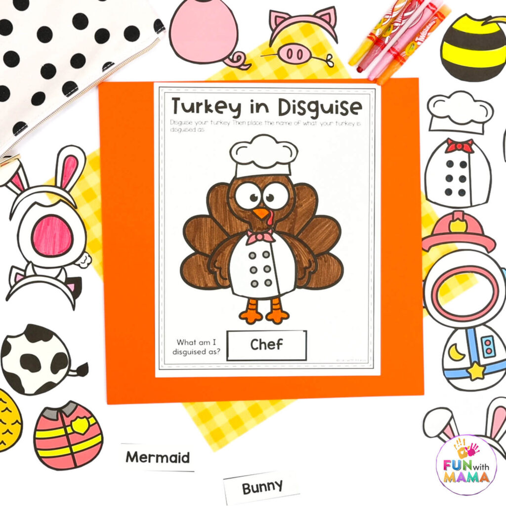 Turkey in disguise project template