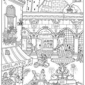Italy coloring pages printable for free download