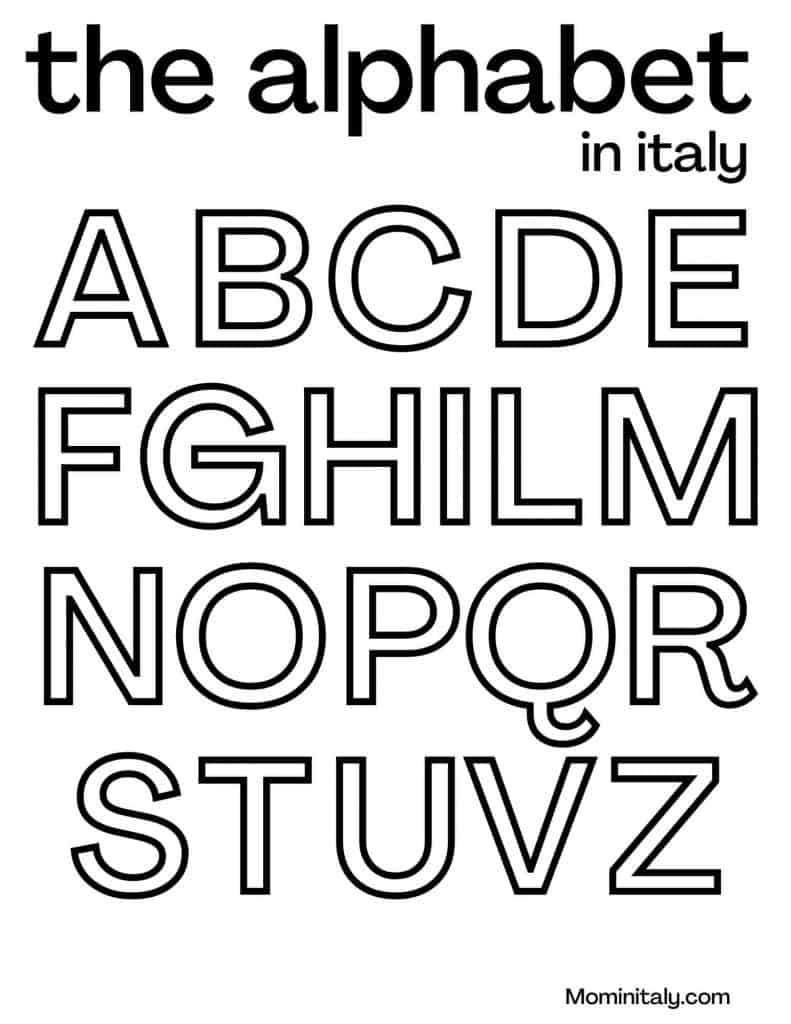 Italy coloring pages