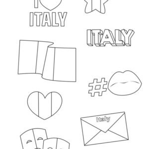 Italy coloring pages printable for free download
