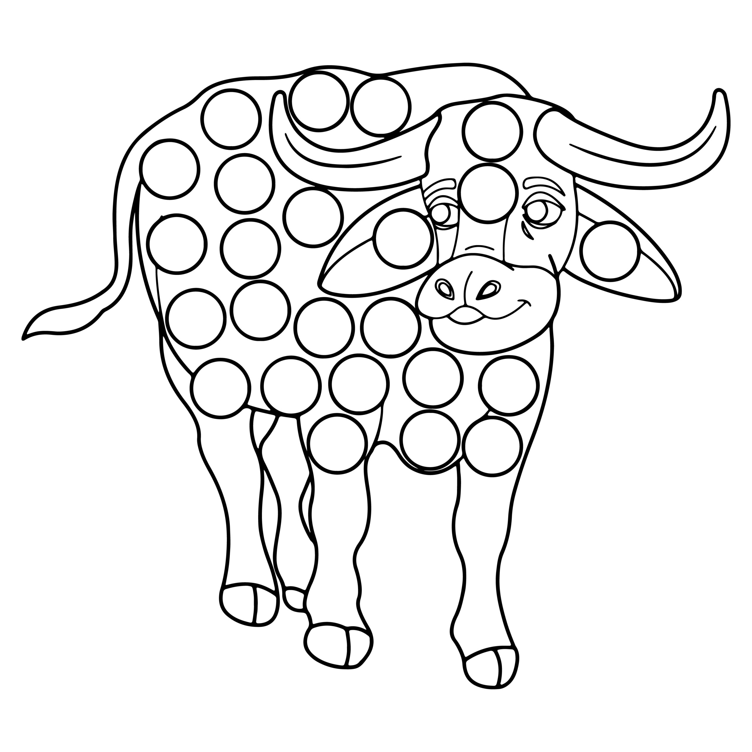 Buffalo dot markers activity book easy big fun guided paint dauber childrens made by teachers