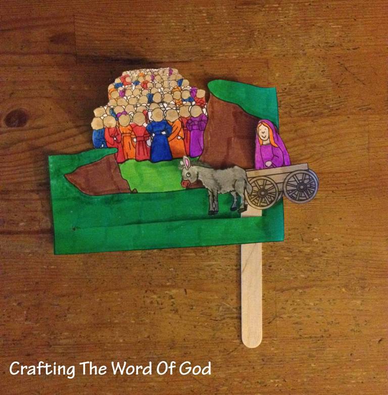 Abigail keeps the peace crafting the word of god