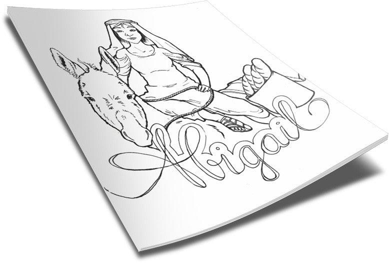 Abigail coloring page