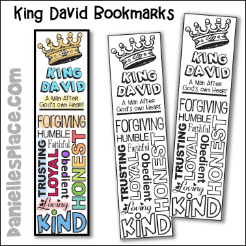 David and mephibosheth lesson with bible crafts and activities