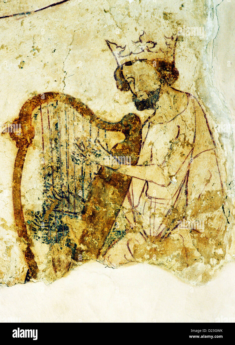 King david playing a harp fotografãas e imãgen de alta roluciãn