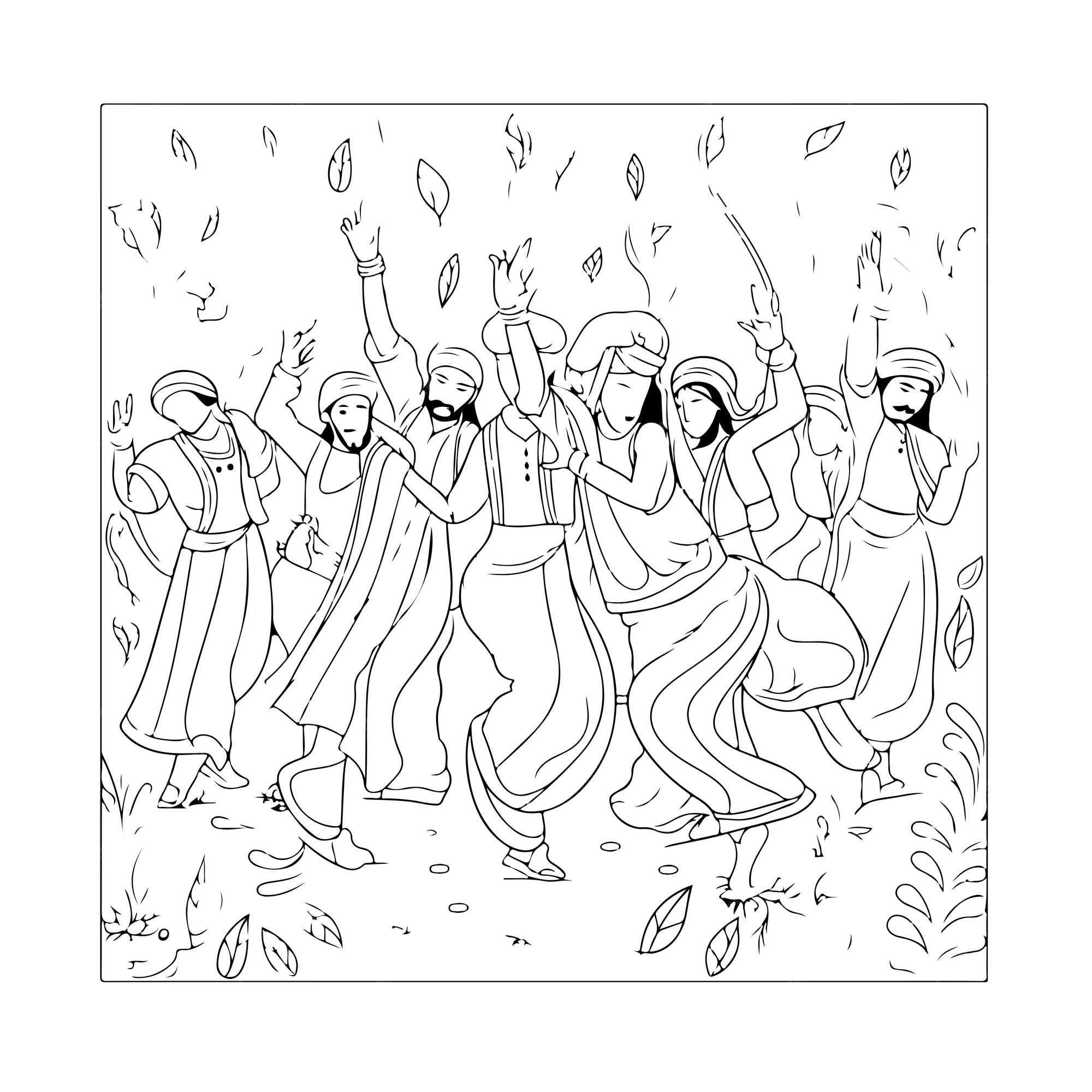 Premium vector sketch hand drawn single line art coloring page line drawing