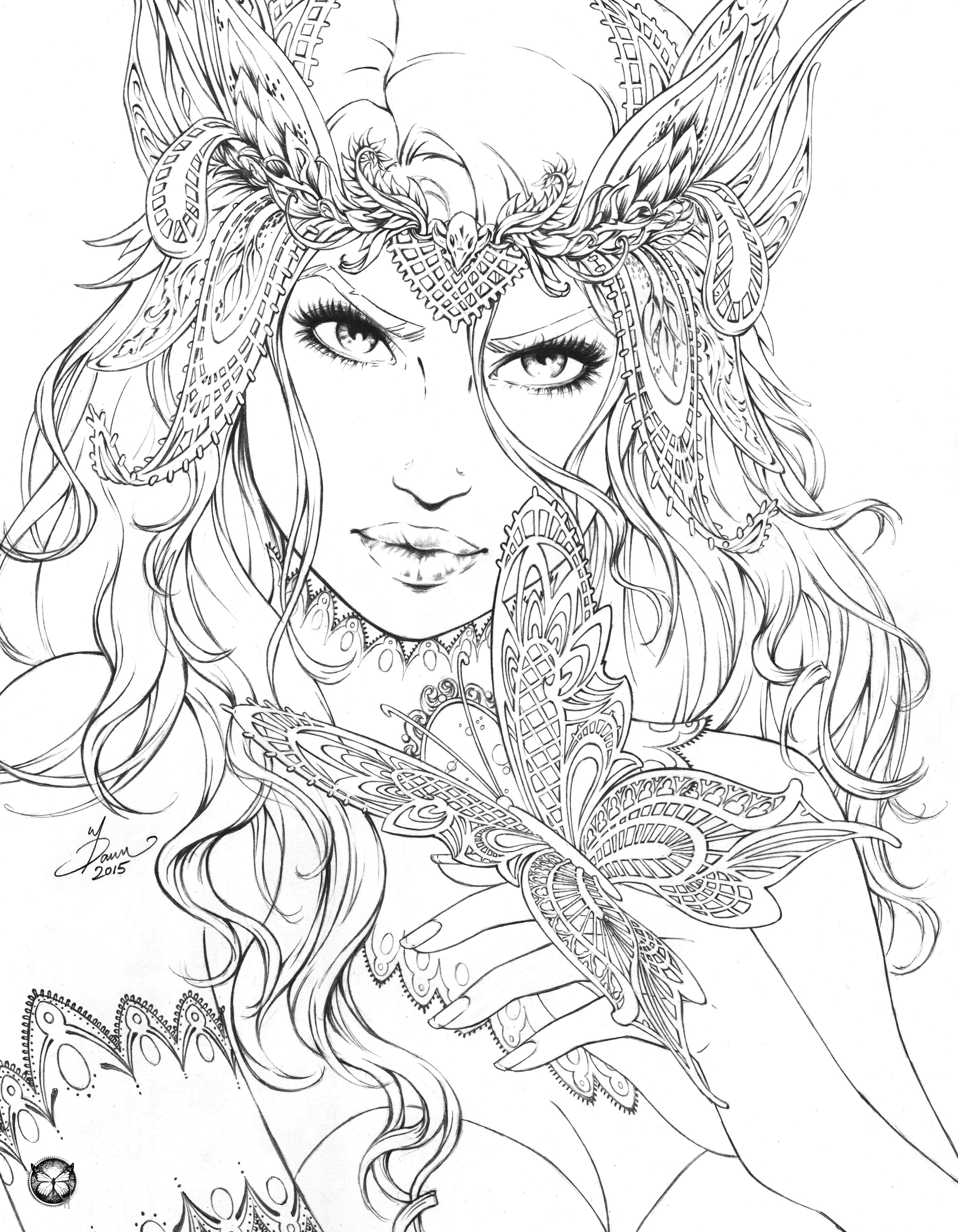 Free coloring pages â art of dawn mcteigue