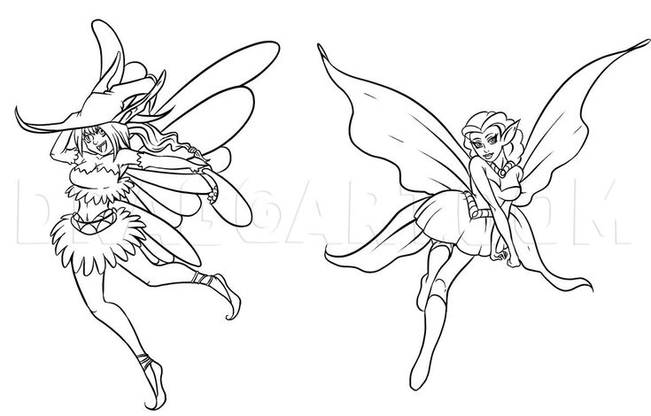 How to draw fairies step by step drawing guide by dawn dragoart fairy drawings elf drawings fairy artwork