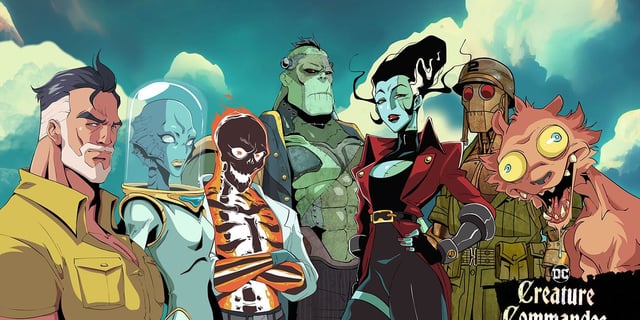 Dcs creature mandos cast revealed david harbour eric frankenstein frank grillo rick flag sr indira varma the bride alan tudyk dr phosphorus sean gunn weasel zoe chao nina mazursky maria bakalova princess