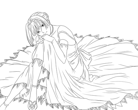 Alice l malvin from pumpkin scissors manga coloring page free printable coloring pages