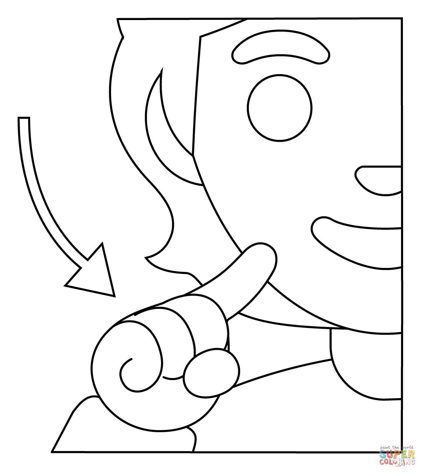 Deaf person emoji coloring page free printable coloring pages